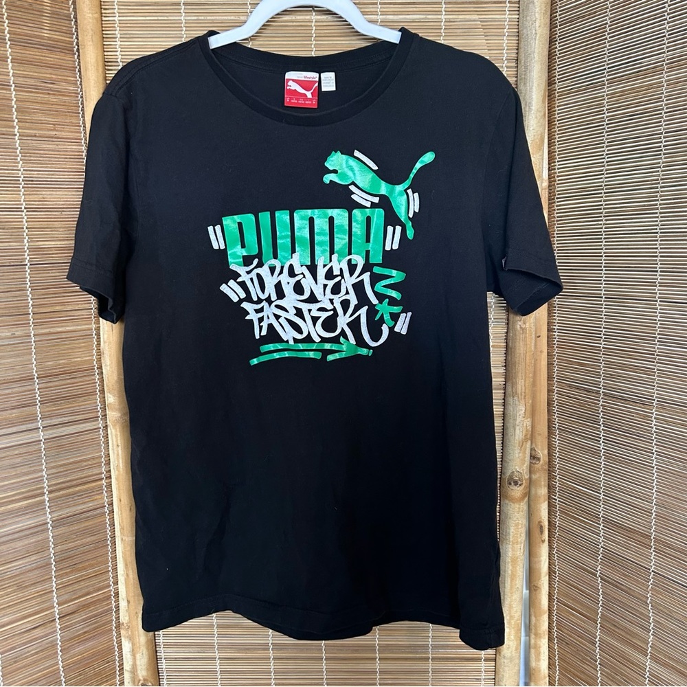 Puma Forever Faster Black Men’s Shirt Size Medium